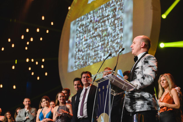 Chris Howatson at the Agency of the Year Awards