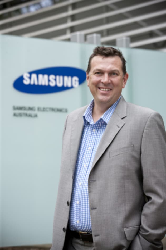 Samsung chief marketing officer Arno Lenior.