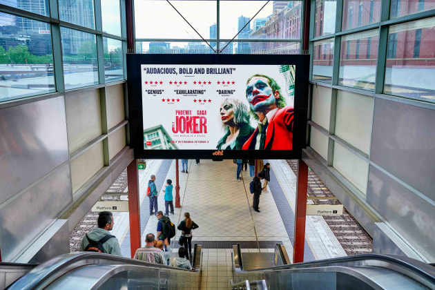 oOh!media x POLY Joker activation.