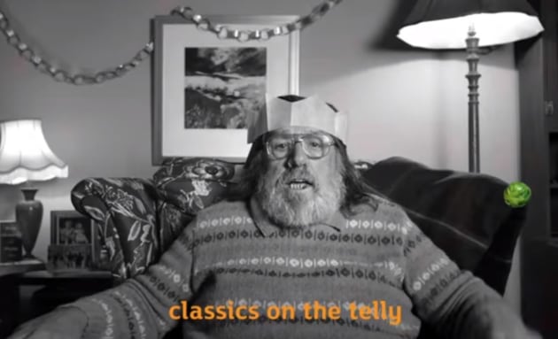 Ricky Tomlinson makes a cameo in Sainsbury's festive 2017 spot