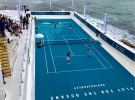 Adidas takes over Bondi Icebergs to promote plastic-free push