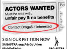 Anti Droga5 ads go live