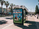 Ben & Jerry’s teams up with JCDecaux for ice cream-themed bus stop