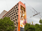 Gladiators takes over 3D anamorphic billboards