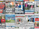Front pages: papers and social media react to the election