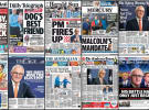 Election 2016: The front pages following Turnbull’s win
