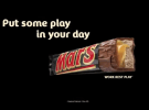 Mars dethrones iconic slogan 'work, rest, and play'