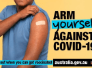 Vaccine arm yourself commercial as exciting as a 'bowl of cereal'