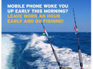 Fishing brand jumps on Optus Queensland clock cock-up