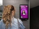 The advertising power of the public bathroom 