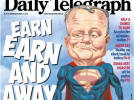 The story behind the Daily Telegraph's front page wrap