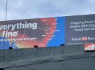 A billboard campaign calling for a ban on fossil fuel advertising via Alchemy One