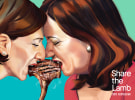 MLA unites Australian politicians over lamb in parody of Berlin wall mural
