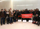 Police escort union away from Droga NY office