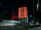 INVNT turns Melbourne factory into tour announcement light installation