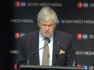 Kerry Stokes takes jab at Nine/Fairfax merger 