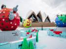 LEGO Christmas baubles at the Opera House