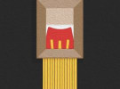 Coke, Maccas and Ikea recreate Banksy stunt