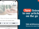 News Corp launches text to speech 