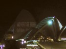 'Advertise here, call Alan': Spoof sign projected on Opera House