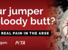 Ooh! Media rejects 'graphic' PETA ad across Melbourne billboards