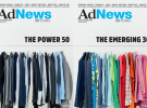 Power 50 and Emerging 30 - Saatchi & Saatchi design AdNews September covers