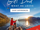 RedBalloon says gift dad what he loves, via Carat Sydney 