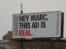 Outdoor company trolls P&G's Marc Pritchard about fake ads