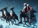 A brand refresh for Santa Claus using AI