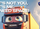 Scania’s ‘It’s not you. It’s me’ via the8agency