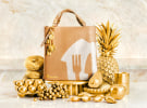 Menulog turns delivery bag into star-studded handbag for Christina Aguilera via Thinkerbell