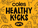 Coles and AFL launch series to encourage healthy choices among children