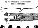 AdNews Illustration: Meet the amazing horizontal man