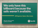 Spotify takes swipe at Opera House advertising controversy