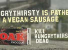 Furious vegans unite over 'disgusting' Oak campaign