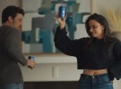 Super Bowl 2023 - Bud Light with peak couple and their dog Bugsy