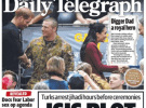 Rival papers printed in the same issue 