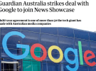 Guardian Australia closes news payment deal with Google