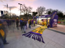 Cadbury and Ogilvy create giant lucky scarf for Wallabies