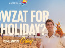 Pat Cummins and Ruby the Kangaroo invite Indian cricket fans to Come and Say G’day