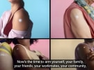 ANALYSIS - ‘Arm yourself’ vaccine commercial misses on several fronts
