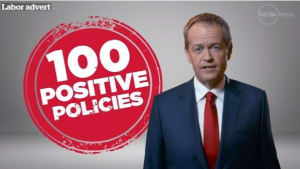 Bill Shorten plugs ‘100 Positive Policies’ for Labor 