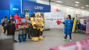 BIG W celebrates 'Big Whopping Toy Sale' via M&C Saatchi