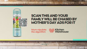 Kitchen Warehouse mum-nipulates algorithm for Mother's Day via Special