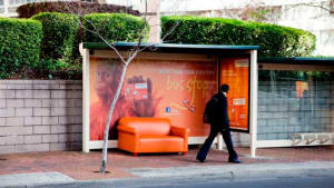Orange Couch