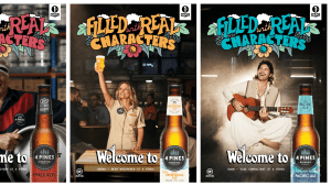 Real characters bring 4 Pines Brewing Co summer campaign to life