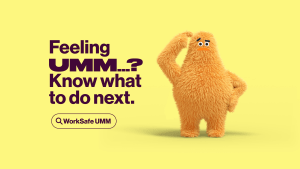WorkSafe helps young workers recognise when things feel a bit 'UMM...' via SICKDOGWOLFMAN