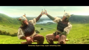 Somersby's 'Sweet-ish not Swedish’ via Clemenger BBDO