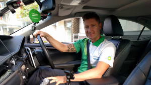 Michael Clarke surprises unsuspecting Uber riders 