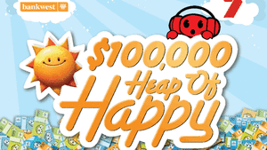 $100,000 Heap of Happy